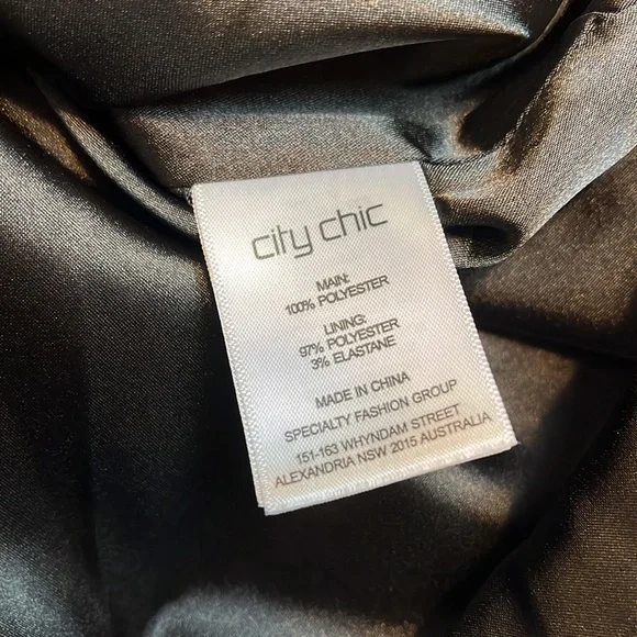 City Chic Rose Shadows Dress XS/14 - Picture 14 of 16